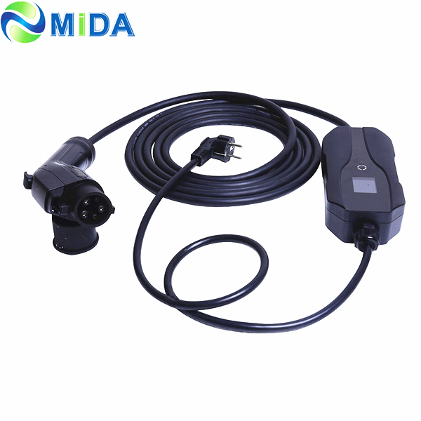 China Factory Outlets Chademo Charger - Three Phase 11kw 16A EV Portable  Charger Type 2 IEC-62196-2 Wallbox Mobile Charger Cable – Mida factory and  manufacturers